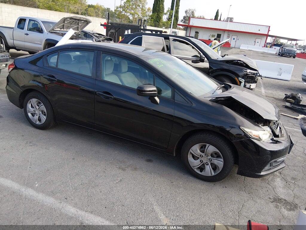 2HGFB2F55FH543420 2015 HONDA CIVIC photo no. 1