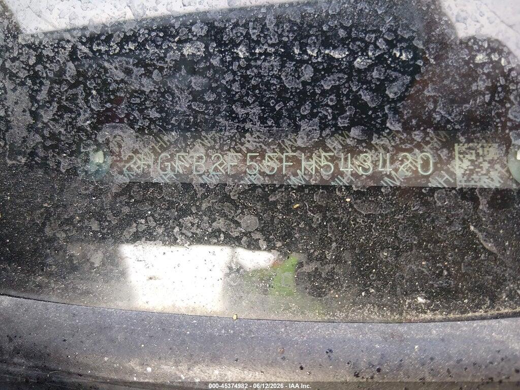 2HGFB2F55FH543420 2015 HONDA CIVIC photo no. 9