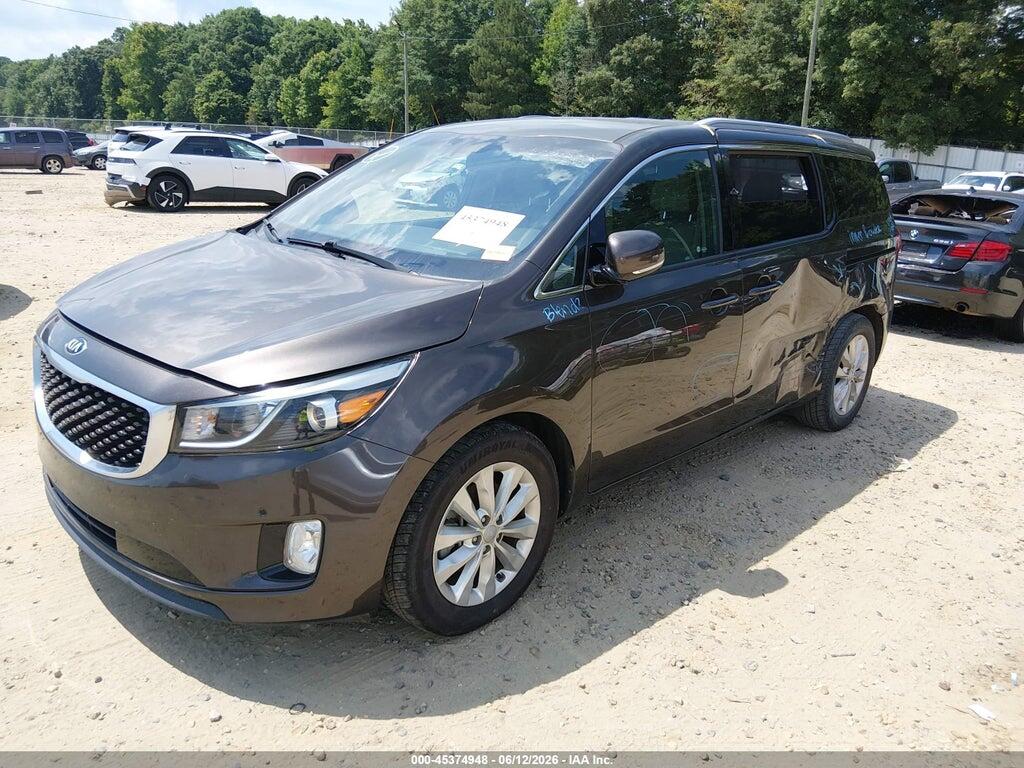 KNDMC5C10H6334337 2017 KIA SEDONA photo no. 2