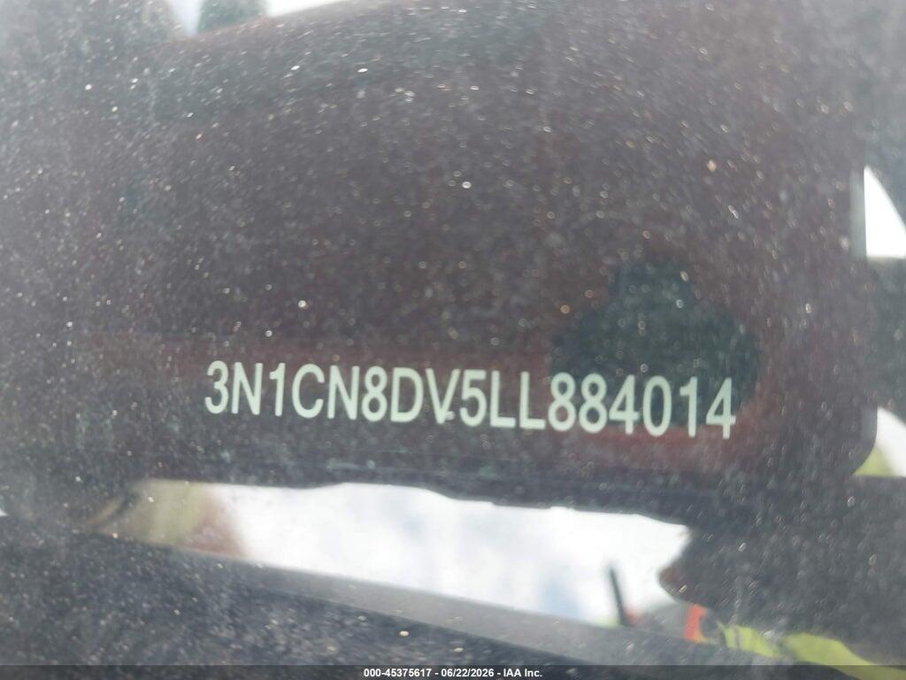 3N1CN8DV5LL884014 2020 NISSAN VERSA photo no. 9