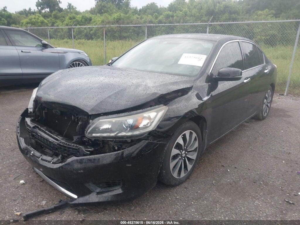 1HGCR6F57EA005336 2014 HONDA ACCORD HYBRID photo no. 2