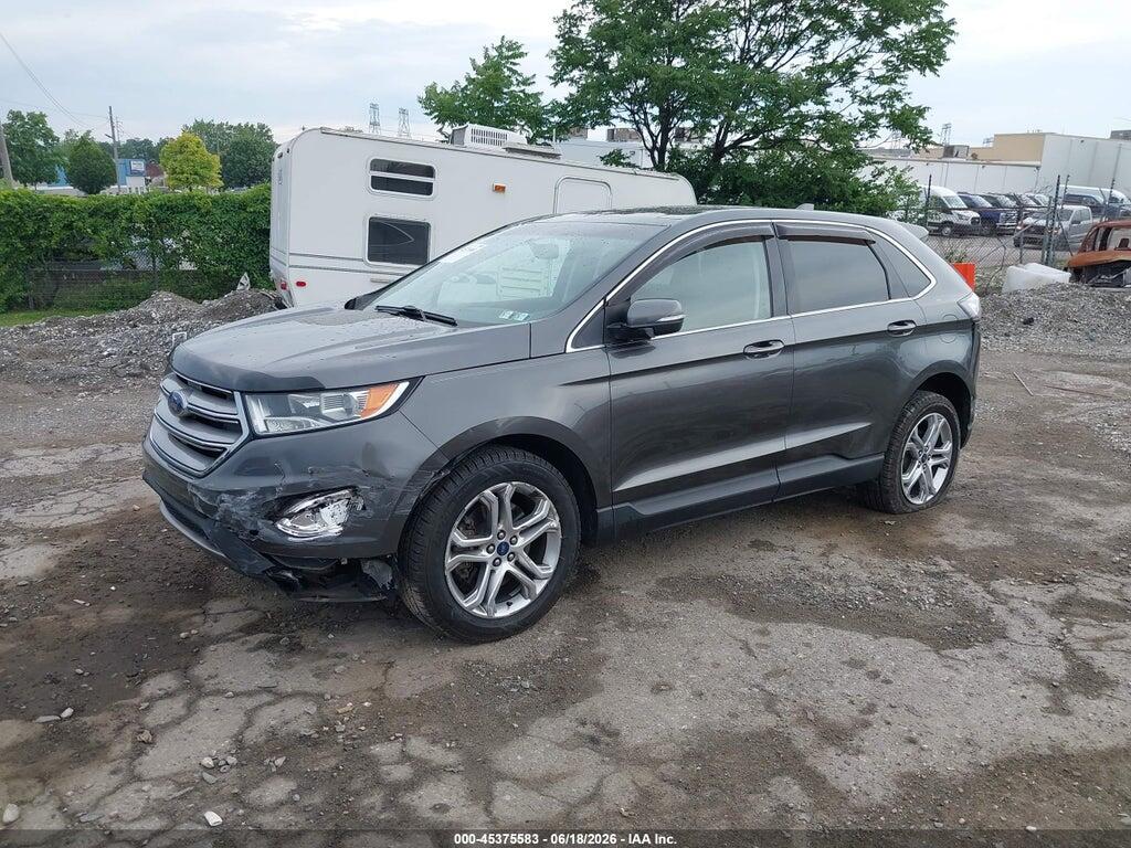 2FMPK4K85JBC13394 2018 FORD EDGE photo no. 2