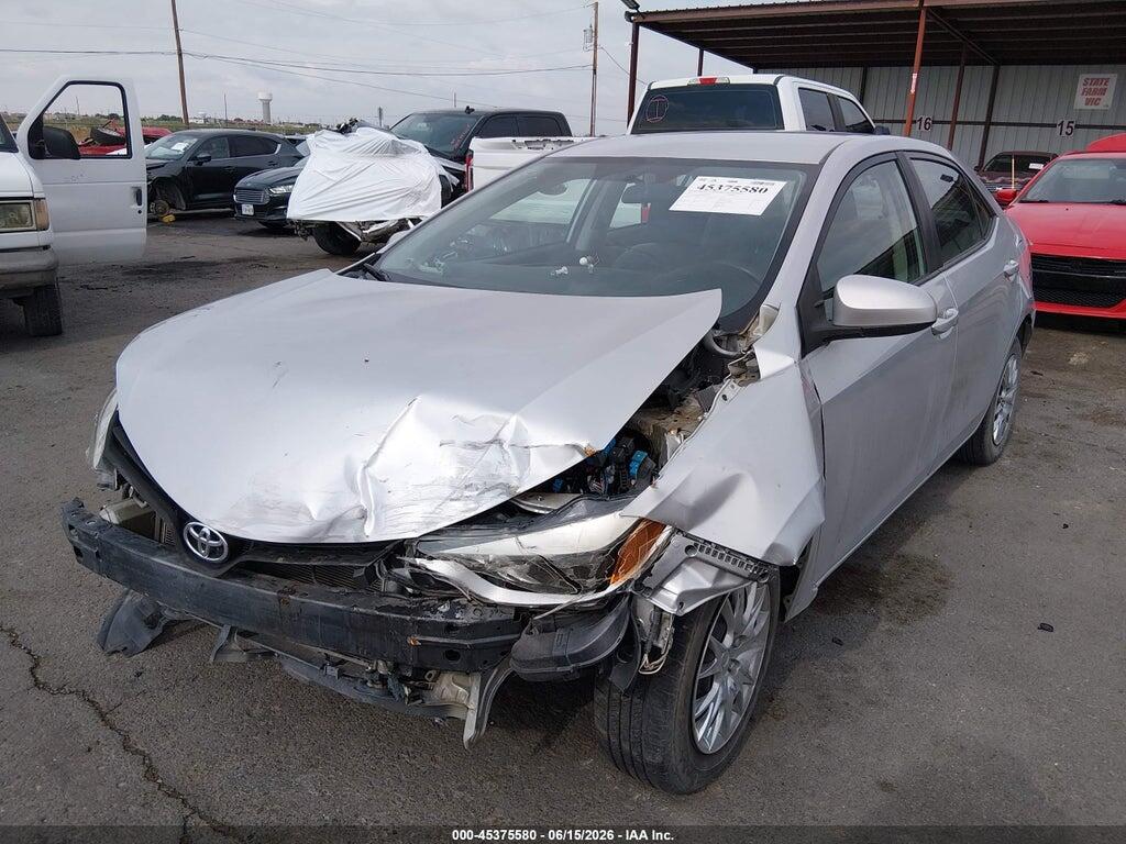 5YFBURHE1FP187216 2015 TOYOTA COROLLA photo no. 2