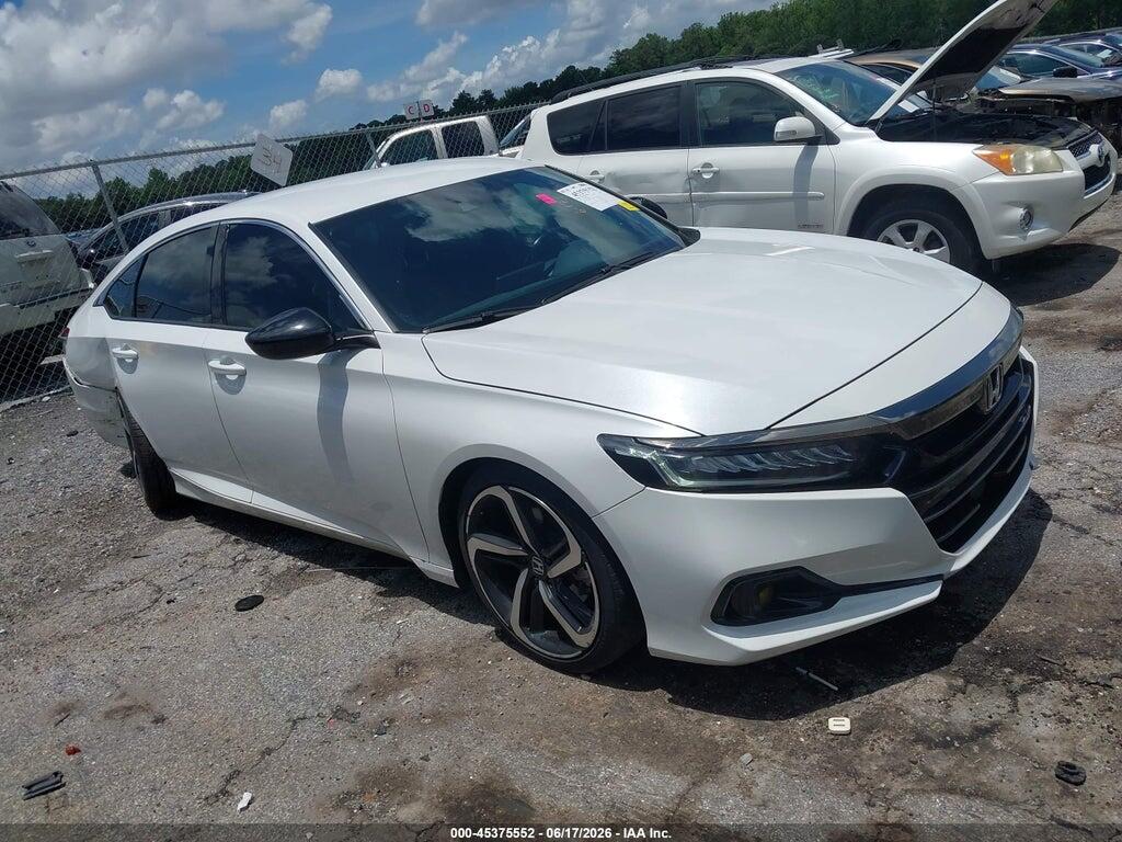 1HGCV1F34MA033462 2021 HONDA ACCORD photo no. 1