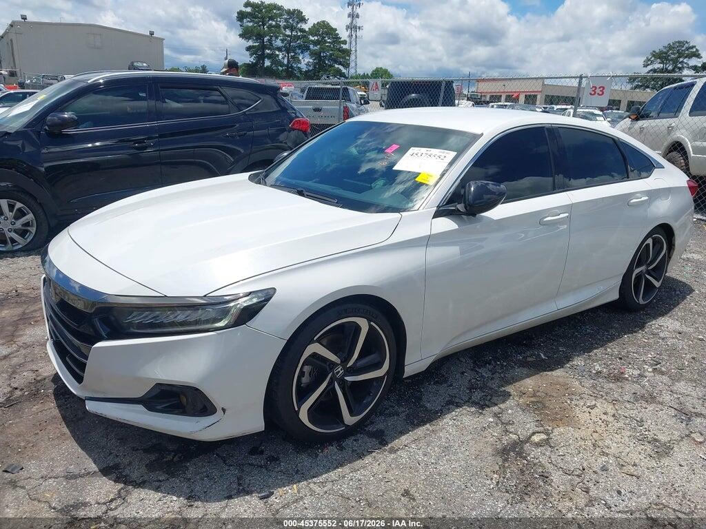 1HGCV1F34MA033462 2021 HONDA ACCORD photo no. 2