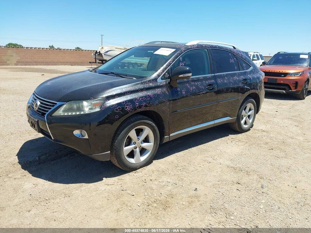 2T2BK1BA8DC160651 2013 LEXUS RX 350 photo no. 2