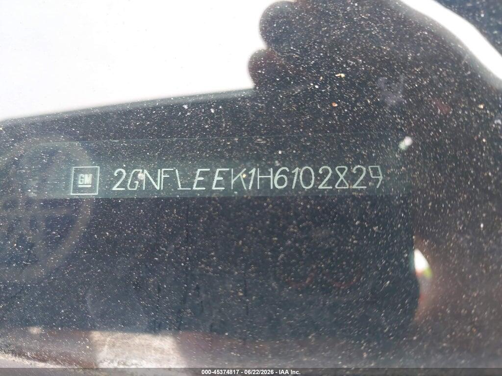 2GNFLEEK1H6102829 2017 CHEVROLET EQUINOX photo no. 9