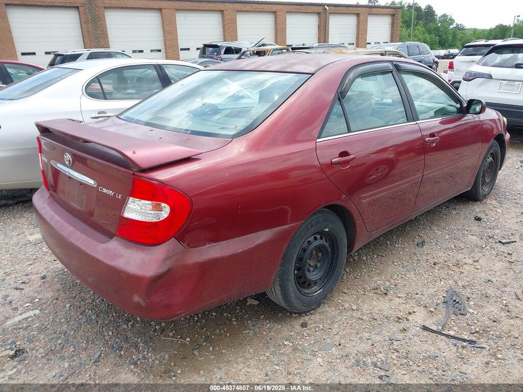 4T1BE32K63U191040 2003 TOYOTA CAMRY photo no. 4