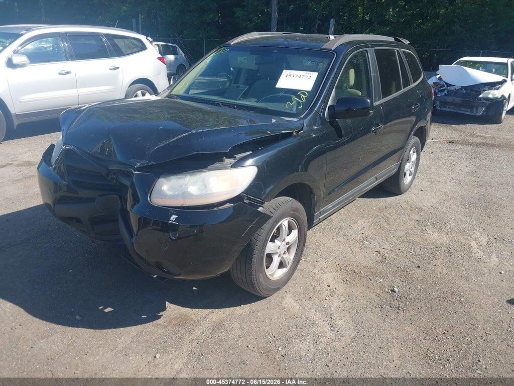 5NMSG13D78H178797 2008 HYUNDAI SANTA FE photo no. 2