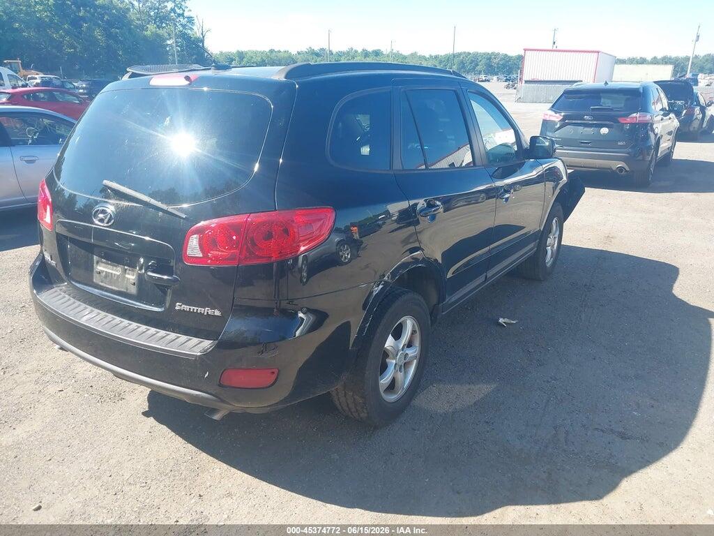 5NMSG13D78H178797 2008 HYUNDAI SANTA FE photo no. 4