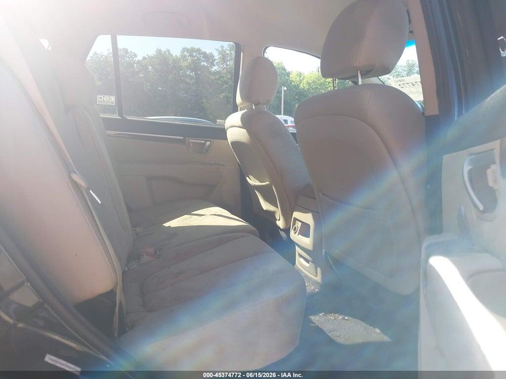 5NMSG13D78H178797 2008 HYUNDAI SANTA FE photo no. 8