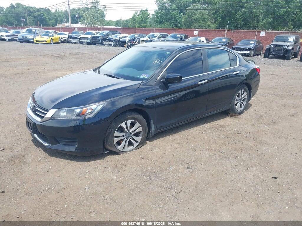 1HGCR2F30EA110663 2014 HONDA ACCORD photo no. 2