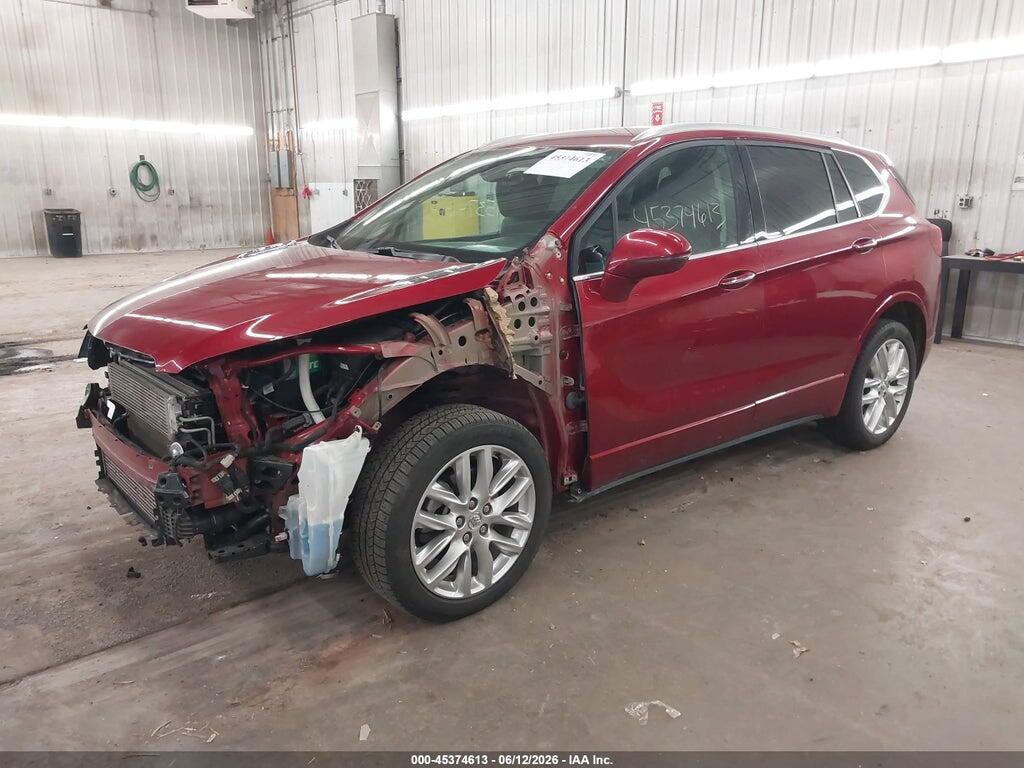 LRBFX3SX1KD146130 2019 BUICK ENVISION photo no. 2