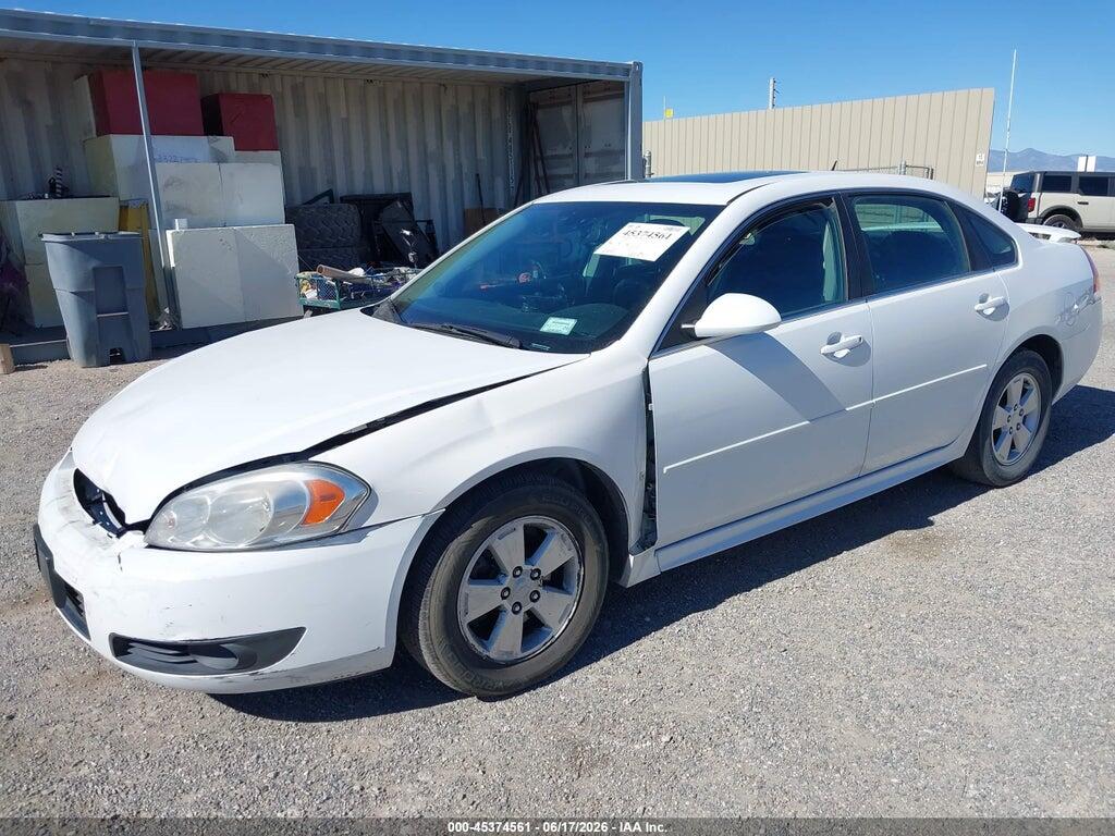 2G1WB5EN5A1129307 2010 CHEVROLET IMPALA photo no. 2