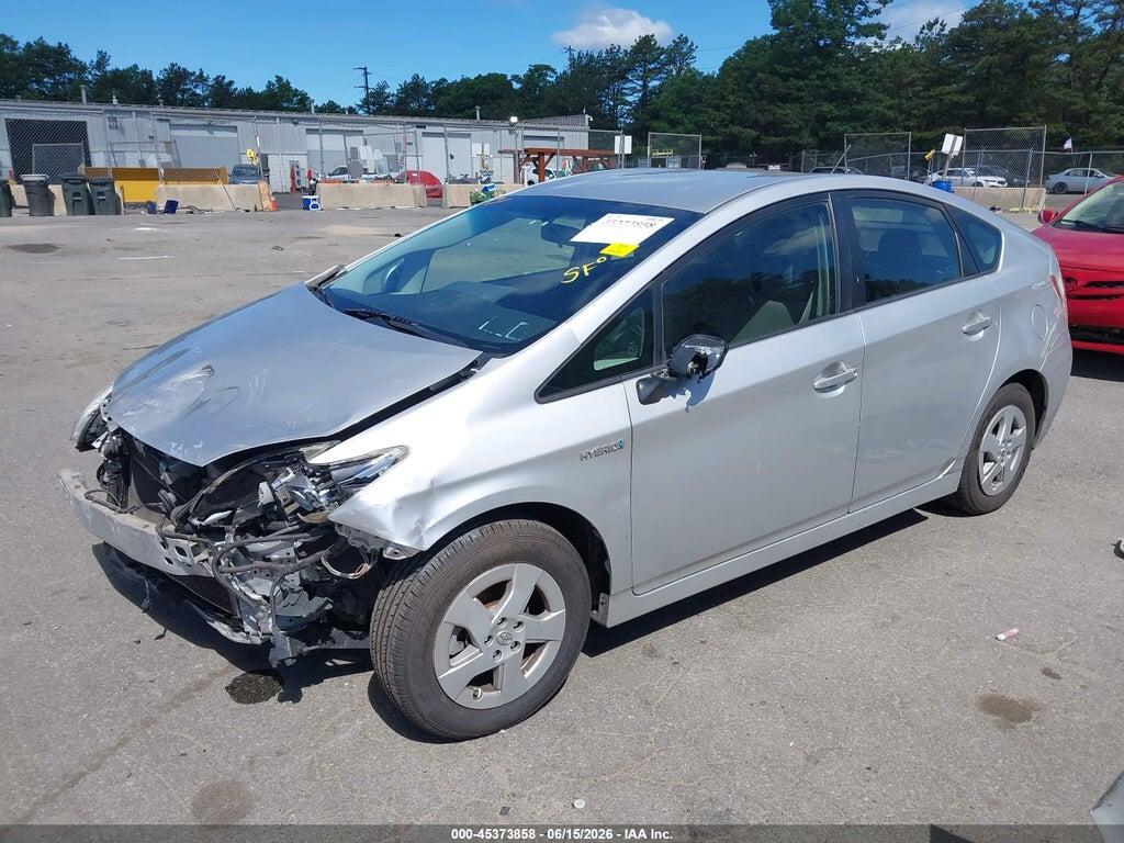 JTDKN3DU1A0197934 2010 TOYOTA PRIUS photo no. 2