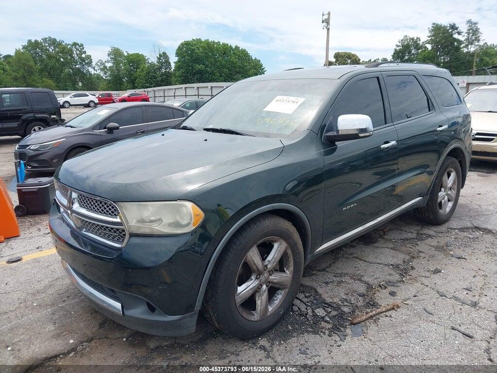 1D4SD5GT2BC592435 2011 DODGE DURANGO photo no. 2