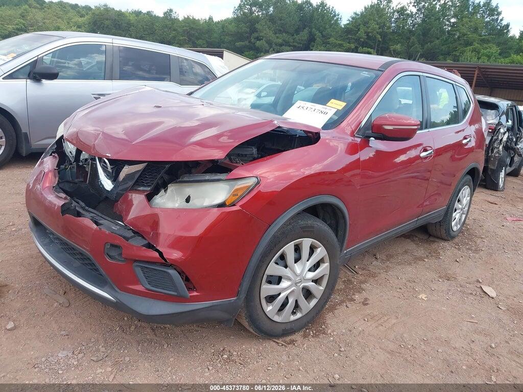 KNMAT2MT6FP542781 2015 NISSAN ROGUE photo no. 2