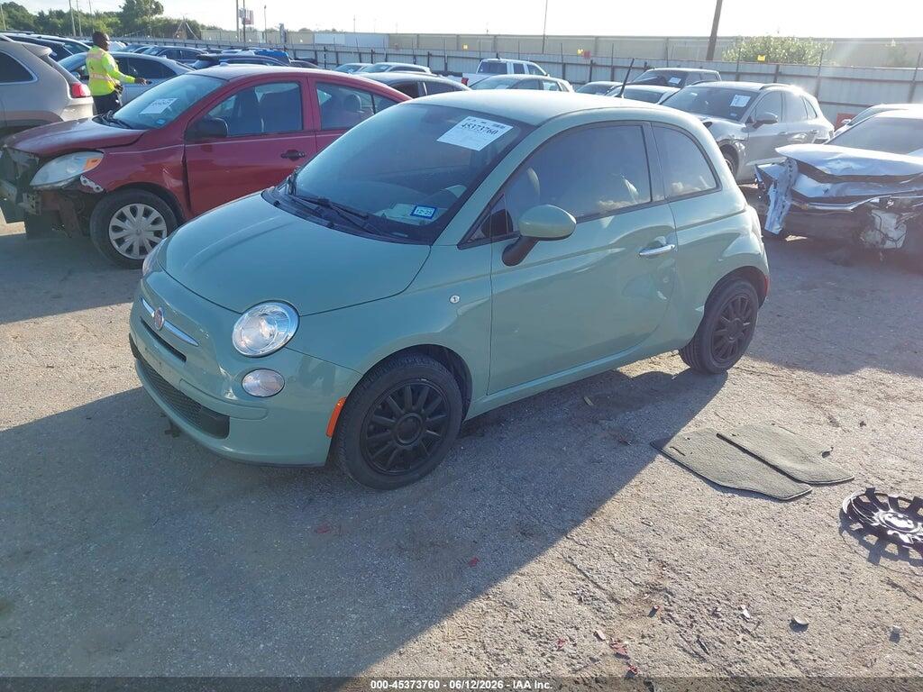 3C3CFFAR9FT507989 2015 FIAT 500 photo no. 2