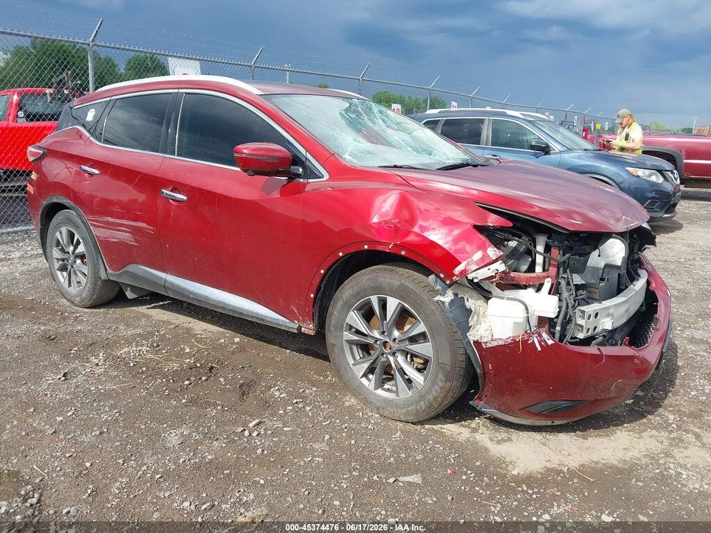 5N1AZ2MH2HN153883 2017 NISSAN MURANO photo no. 1