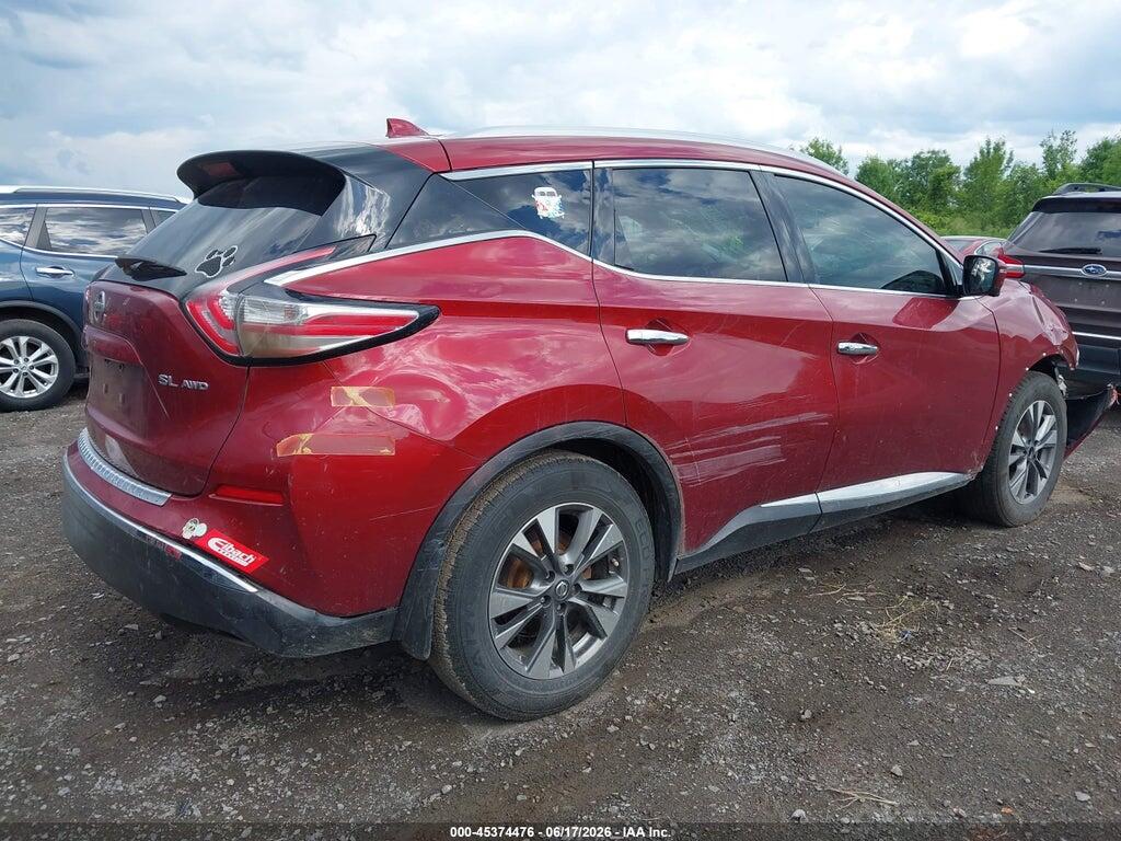 5N1AZ2MH2HN153883 2017 NISSAN MURANO photo no. 4