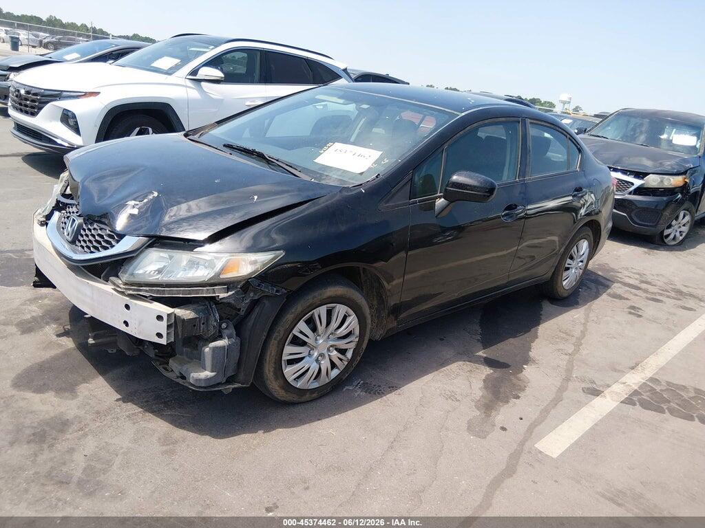 19XFB2F58EE078026 2014 HONDA CIVIC photo no. 2