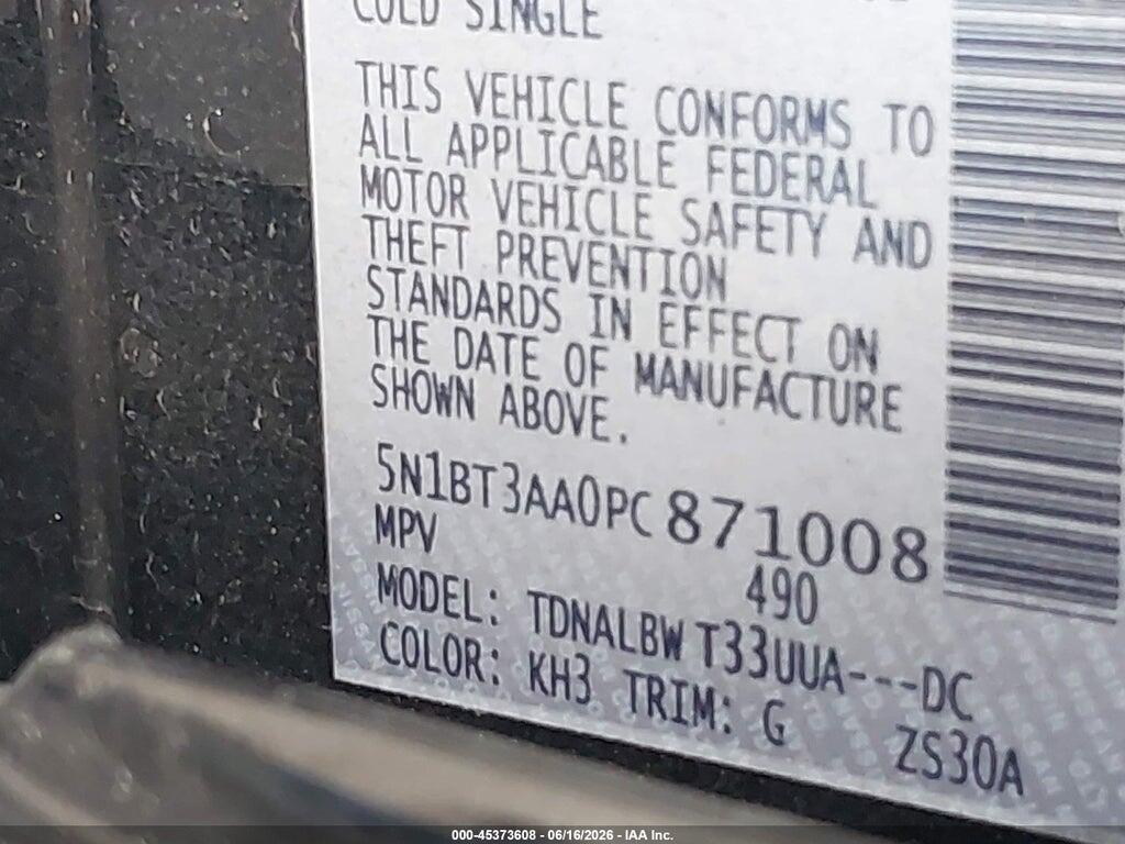 5N1BT3AA0PC871008 2023 NISSAN ROGUE photo no. 9