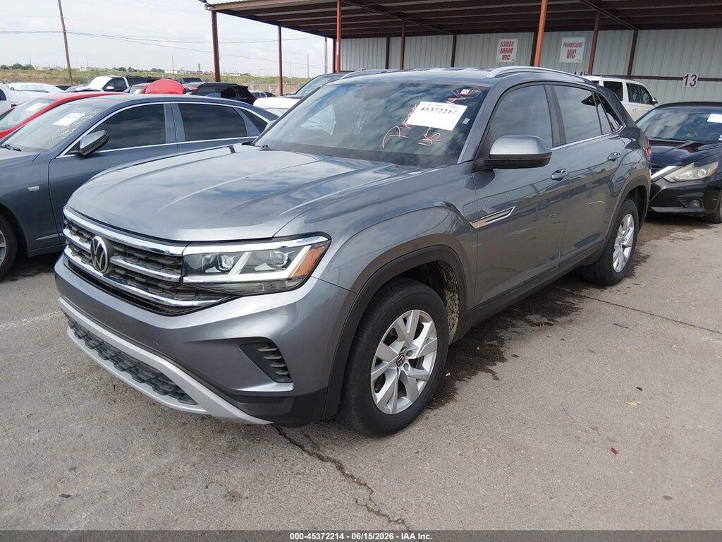 1V2AC2CAXMC211575 2021 VOLKSWAGEN ATLAS CROSS SPORT photo no. 2