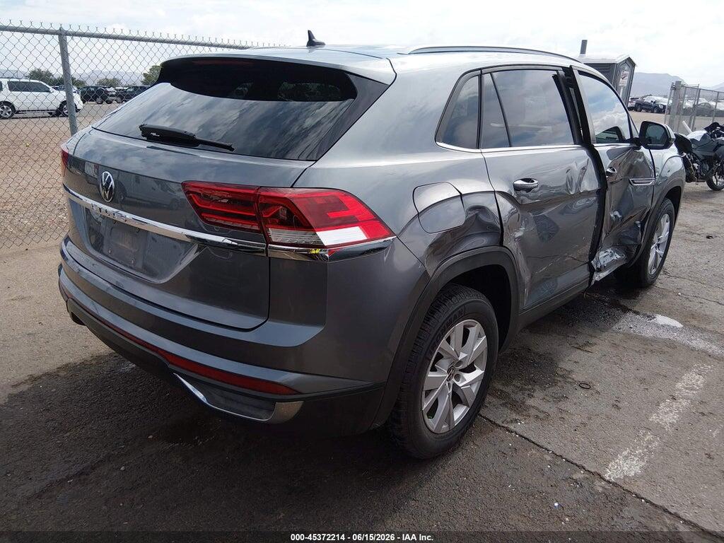 1V2AC2CAXMC211575 2021 VOLKSWAGEN ATLAS CROSS SPORT photo no. 4