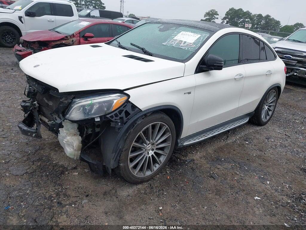 4JGED6EB6KA129487 2019 MERCEDES-BENZ AMG GLE 43 COUPE photo no. 2