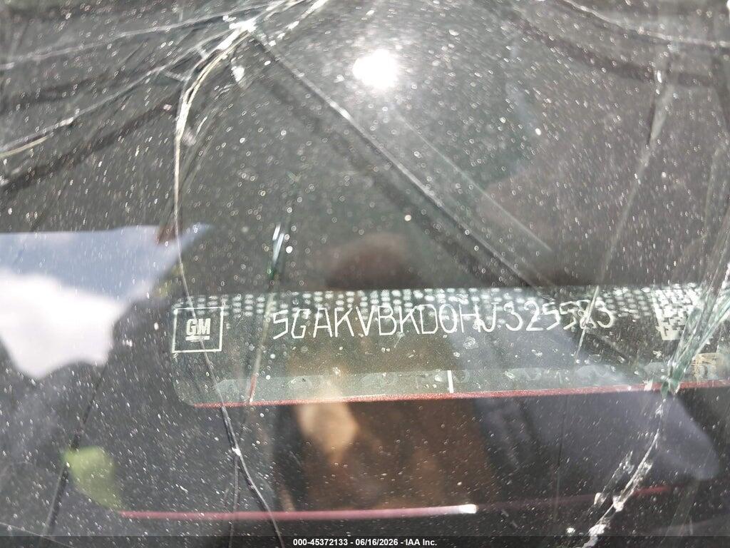 5GAKVBKD0HJ325583 2017 BUICK ENCLAVE photo no. 9