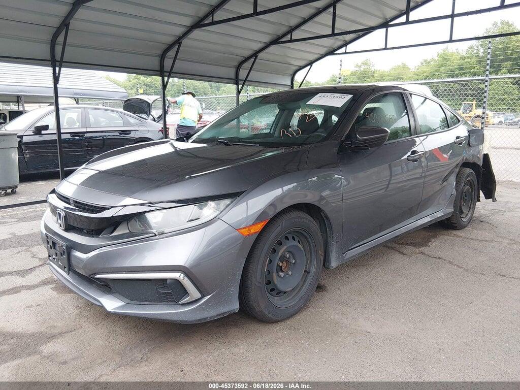 2HGFC2F69MH524193 2021 HONDA CIVIC photo no. 2