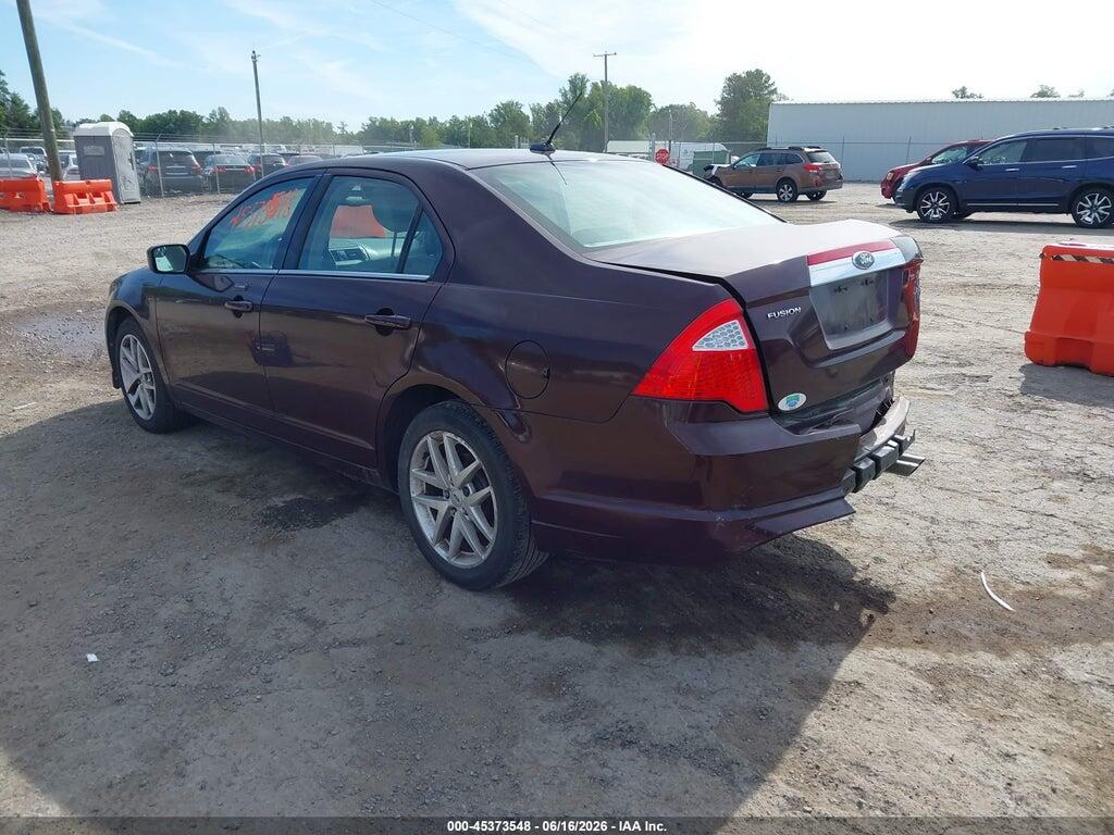 3FAHP0JA3BR258141 2011 FORD FUSION photo no. 3