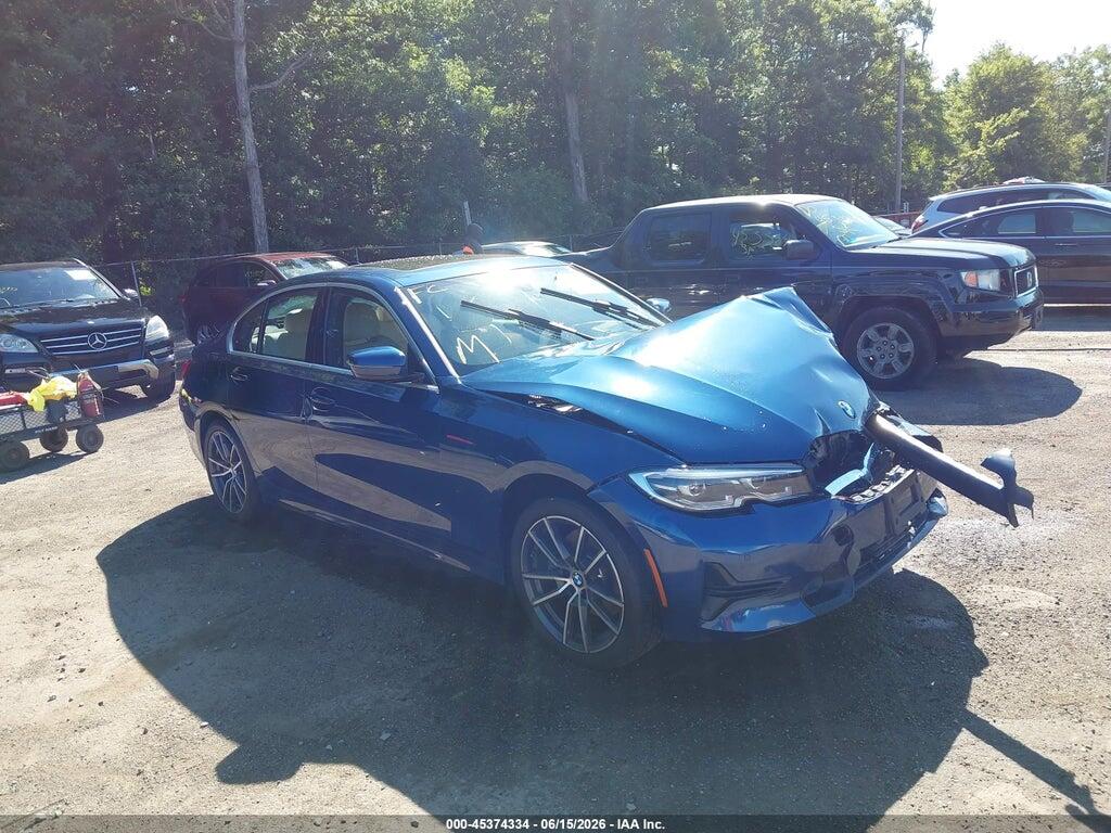 3MW5R7J08M8B63376 2021 BMW 330I photo no. 1