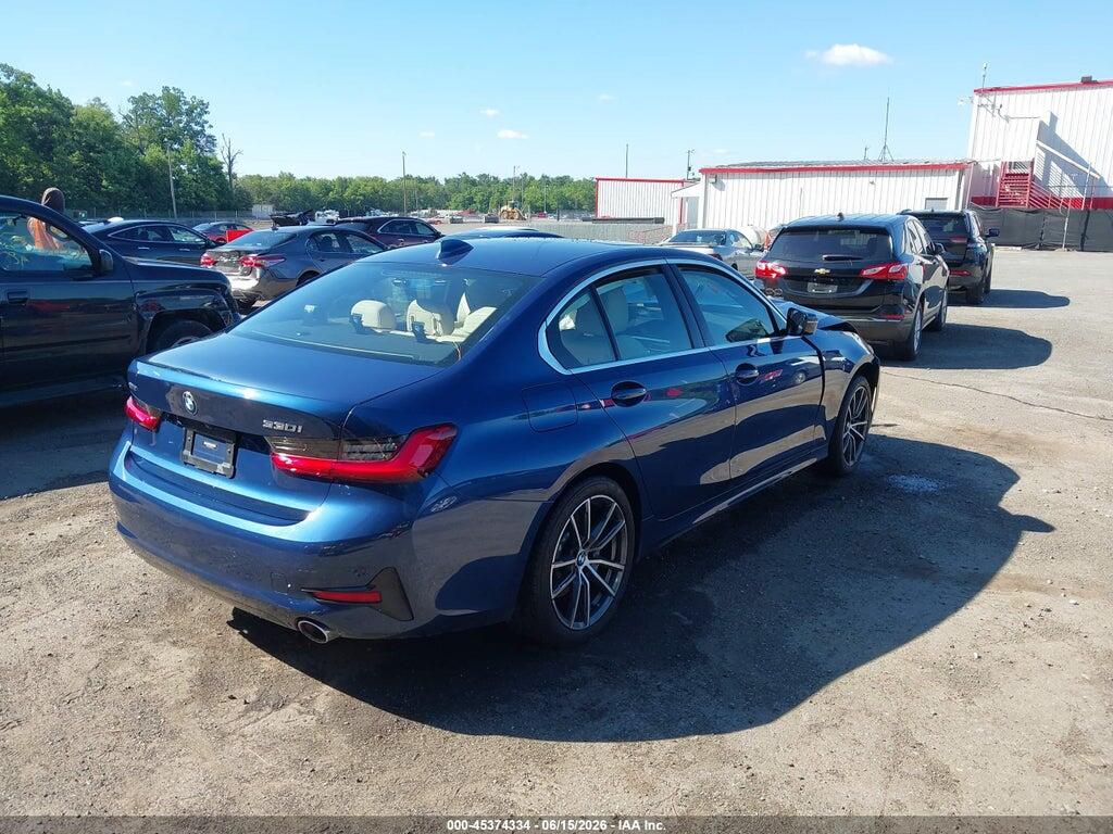 3MW5R7J08M8B63376 2021 BMW 330I photo no. 4