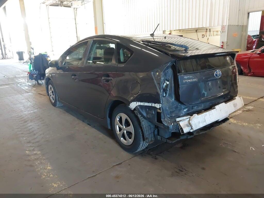JTDKN3DU1E0367330 2014 TOYOTA PRIUS photo no. 3