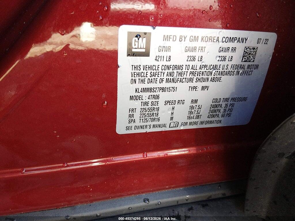 KL4MMBS27PB015751 2023 BUICK ENCORE GX photo no. 9