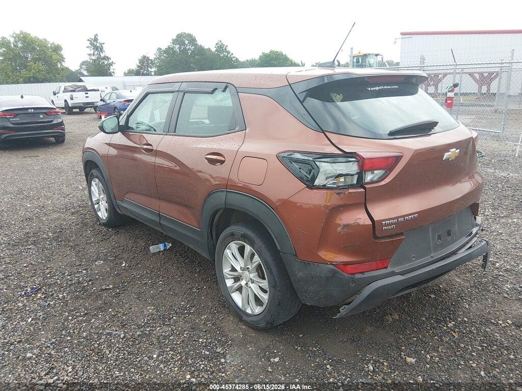 KL79MNSL3MB011484 2021 CHEVROLET TRAILBLAZER photo no. 3