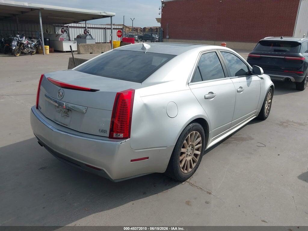 1G6DA5E5XC0116149 2012 CADILLAC CTS photo no. 4