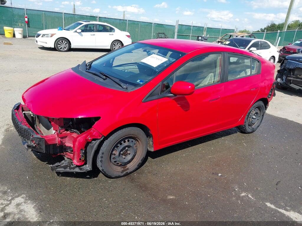 JHMZE2H38ES002253 2014 HONDA INSIGHT photo no. 2