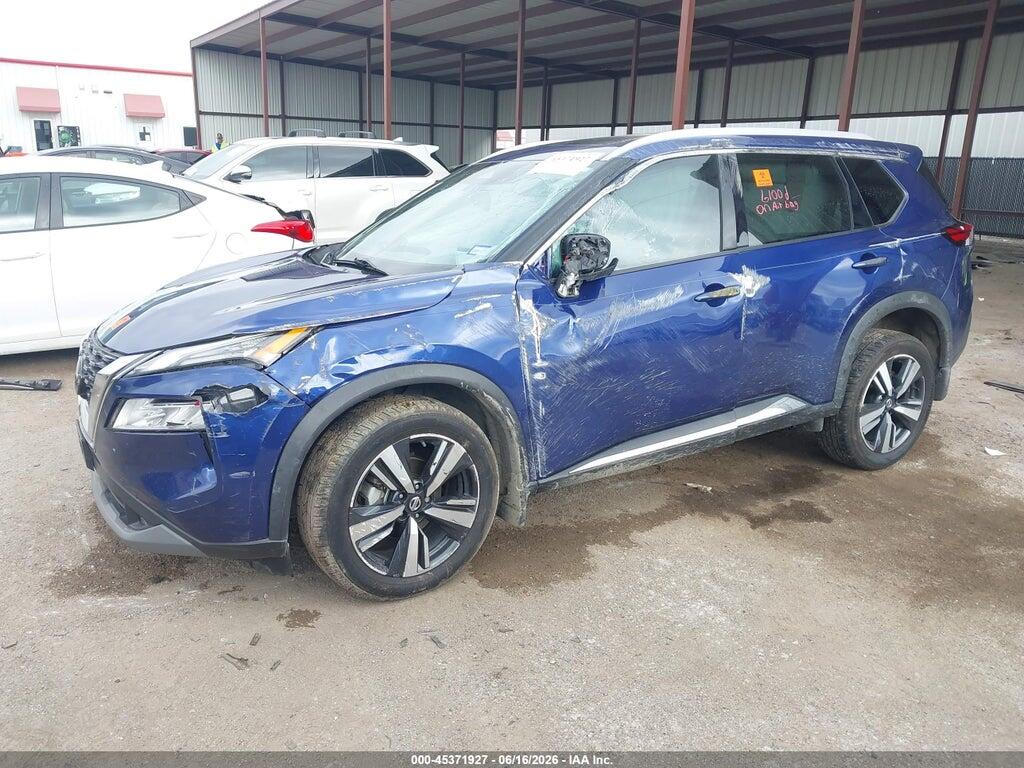5N1AT3CA6MC815790 2021 NISSAN ROGUE photo no. 2