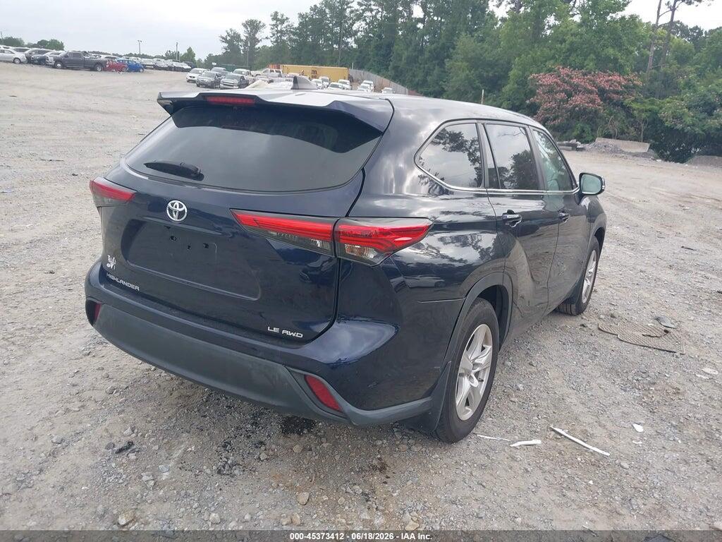 5TDKDRBH6PS023097 2023 TOYOTA HIGHLANDER photo no. 4