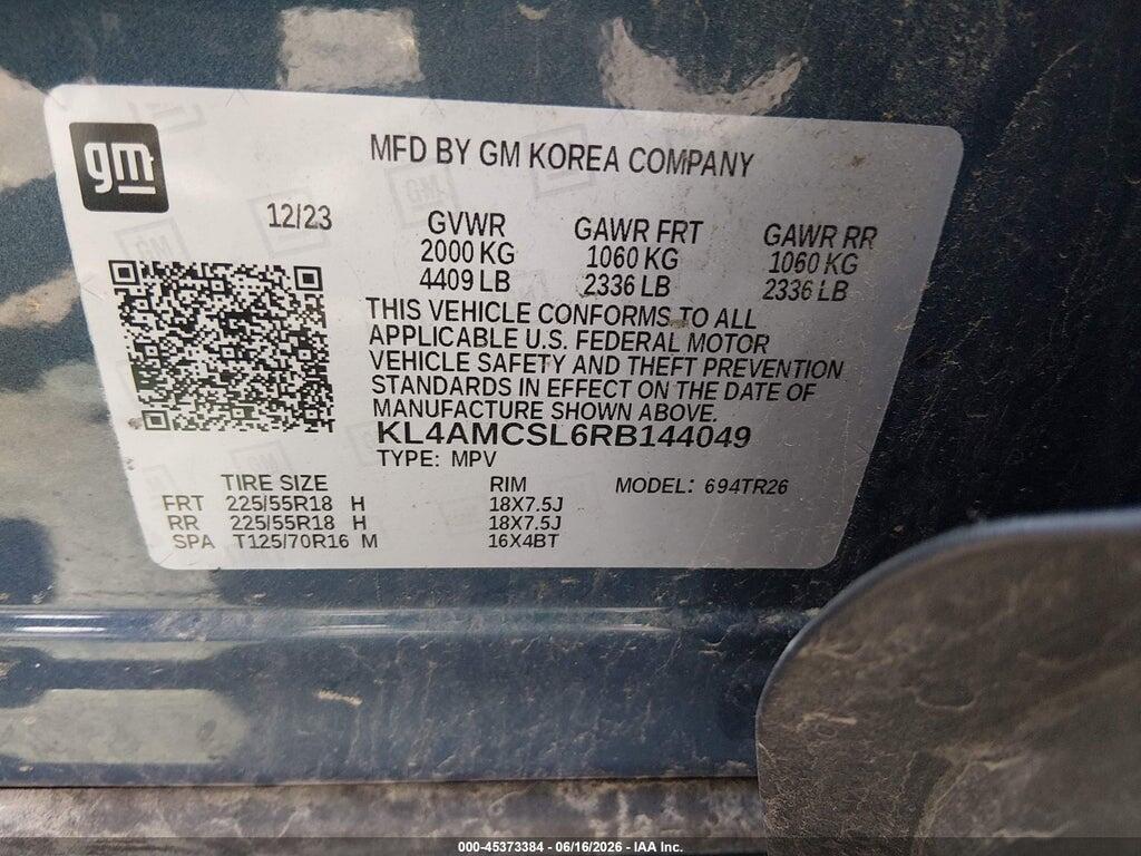 KL4AMCSL6RB144049 2024 BUICK ENCORE GX photo no. 9
