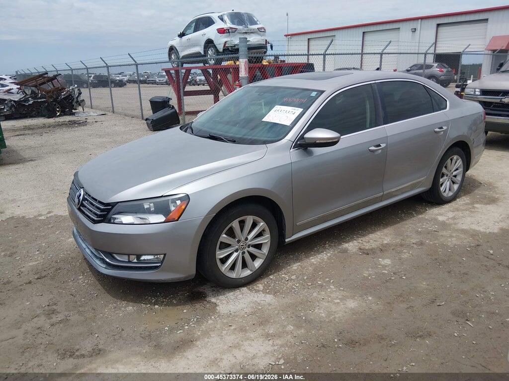 1VWCP7A33CC091503 2012 VOLKSWAGEN PASSAT photo no. 2