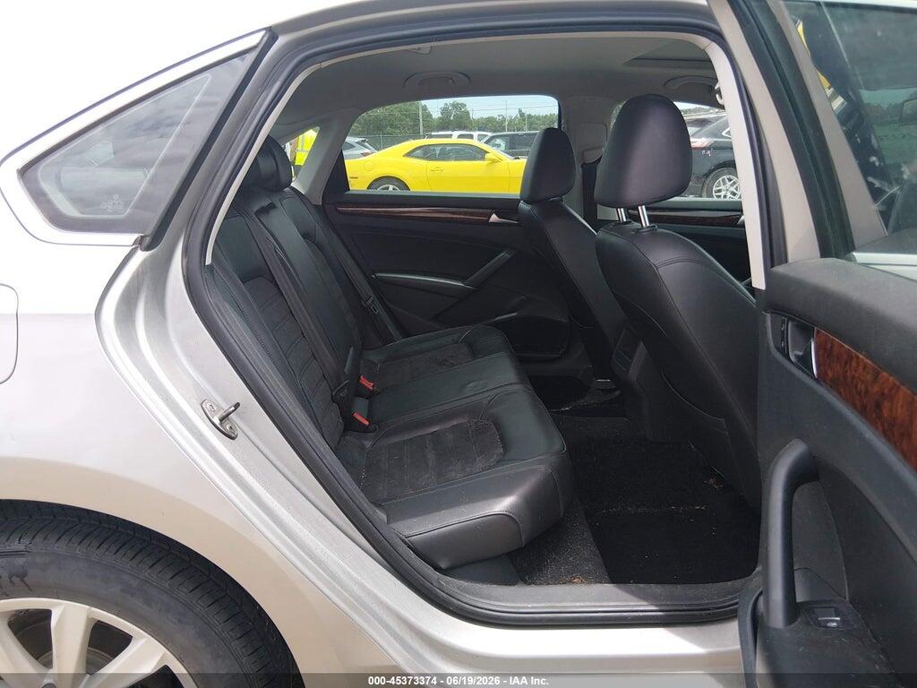 1VWCP7A33CC091503 2012 VOLKSWAGEN PASSAT photo no. 8