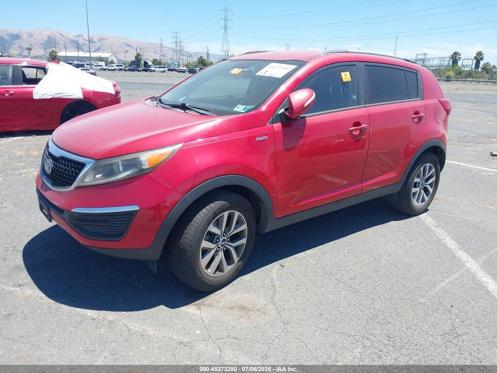 KNDPBCAC1E7548770 2014 KIA SPORTAGE photo no. 2