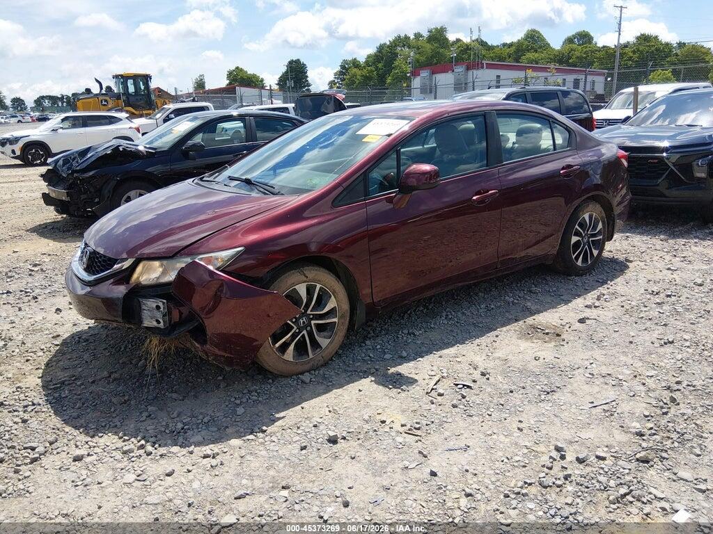 19XFB2F85DE026328 2013 HONDA CIVIC photo no. 2