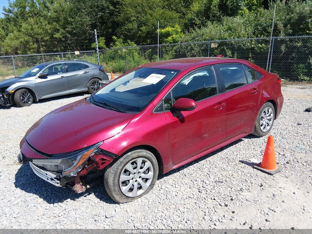 JTDEPMAE1NJ221577 2022 TOYOTA COROLLA photo no. 2