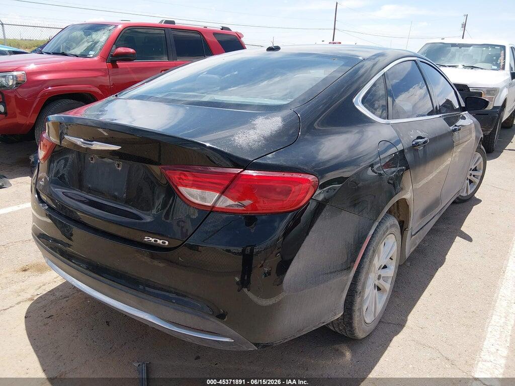 1C3CCCAB6FN596883 2015 CHRYSLER 200 photo no. 4