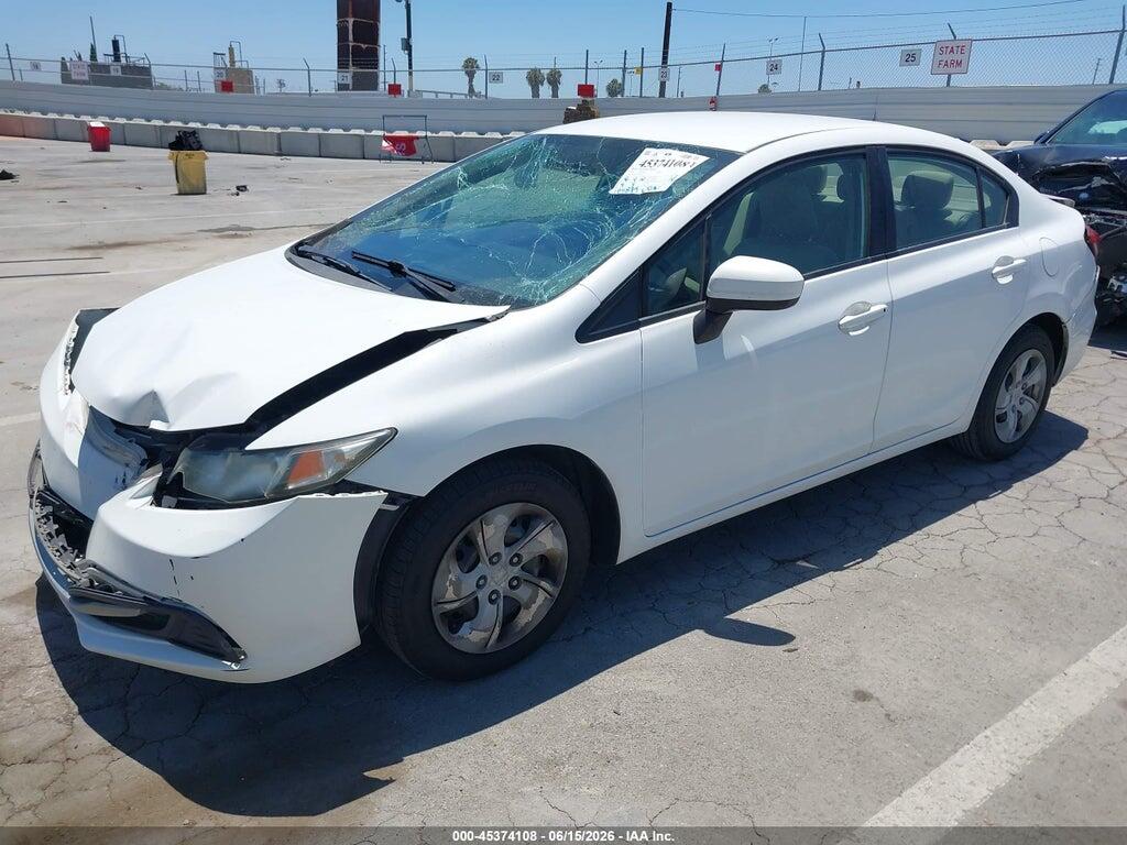 19XFB2F51FE229080 2015 HONDA CIVIC photo no. 2