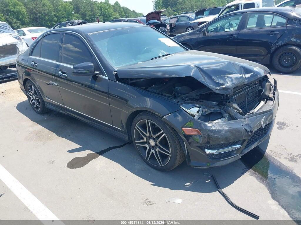WDDGF4HB4ER312566 2014 MERCEDES-BENZ C 250 photo no. 1